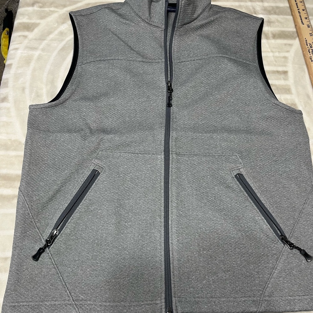Daniel Cremieux Men's Gray Vest Medium